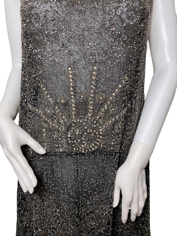 1920s flapper dress handkerchief hem