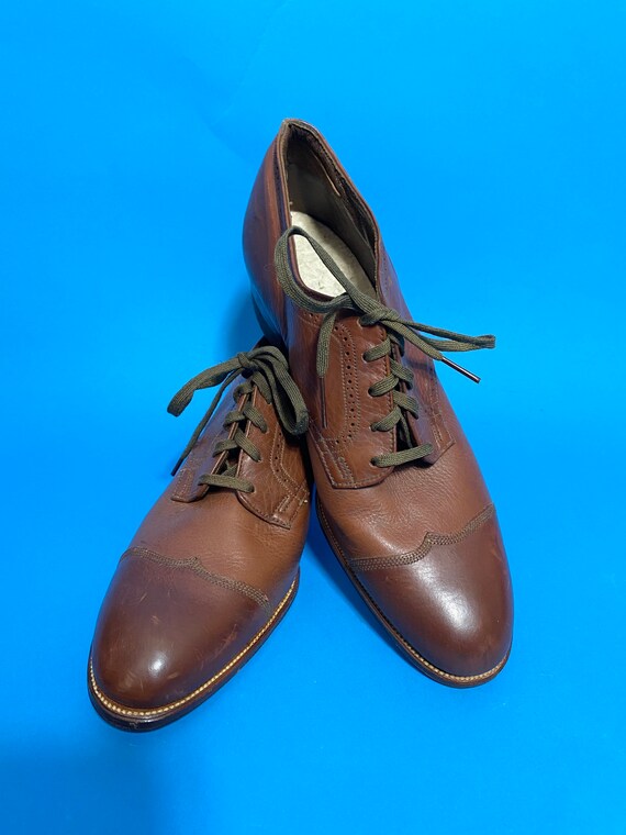 1920s 1930s oxfords, lace up shoes