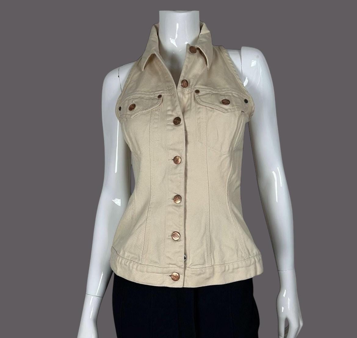 トップス Jean Paul Gaultier Convertible Waistcoat Jean Paul Gaultier Convertible Waistcoat