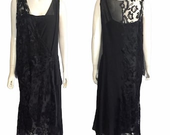 Couture 1920s evening dress by Drecoll
