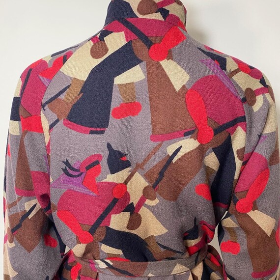 Karl Lagerfeld for Chloé 1980s dress, Russian Red