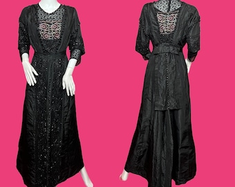1910s edwardian evening gown