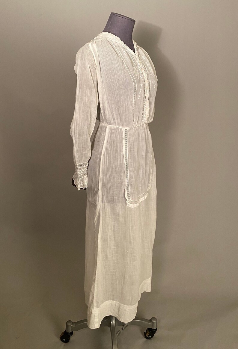 Robe des années 1910 avec col marin Etsy