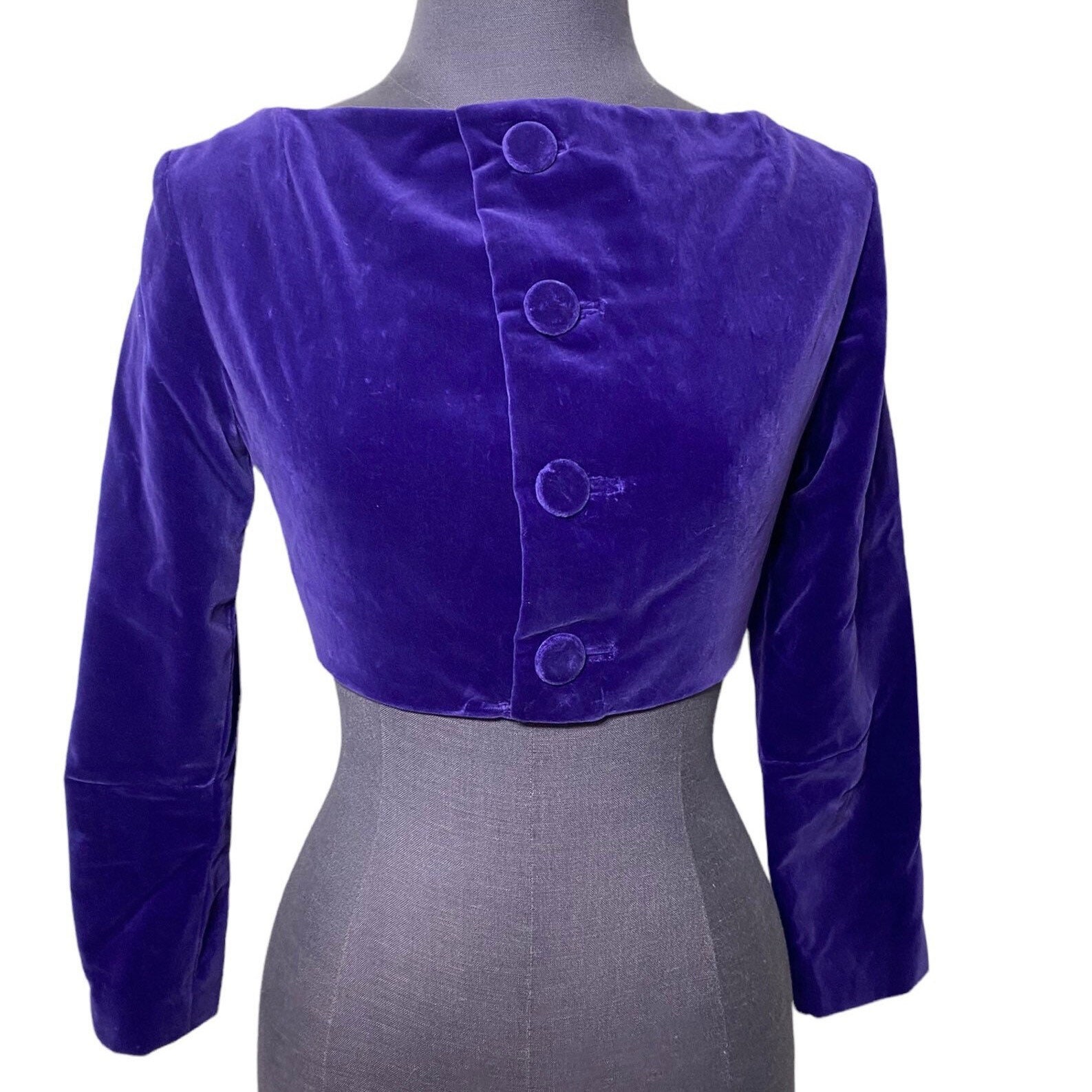 Purple Velvet Shirt - Etsy UK
