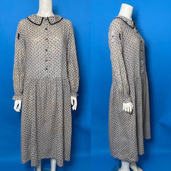 1920s chore dress, Farm girl dress