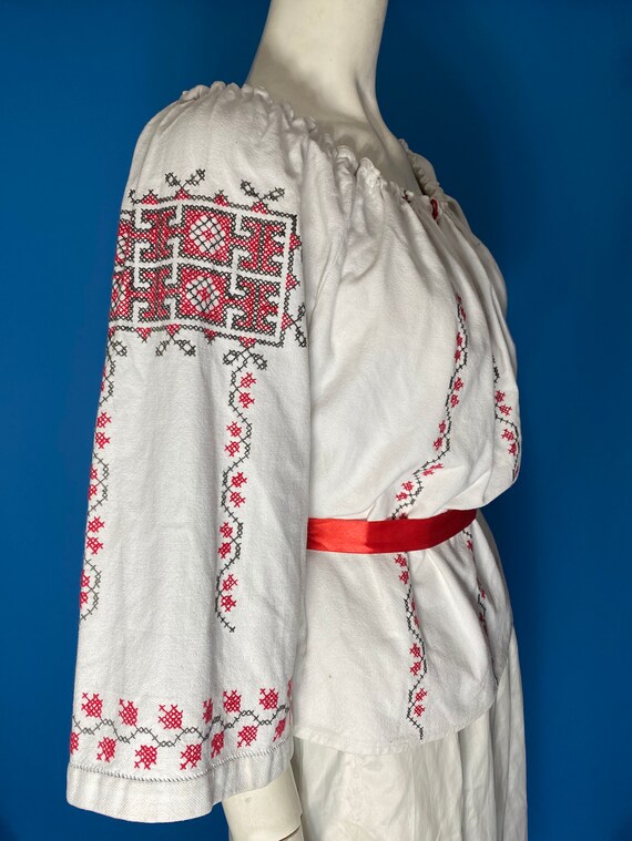 Antique Romanian blouse