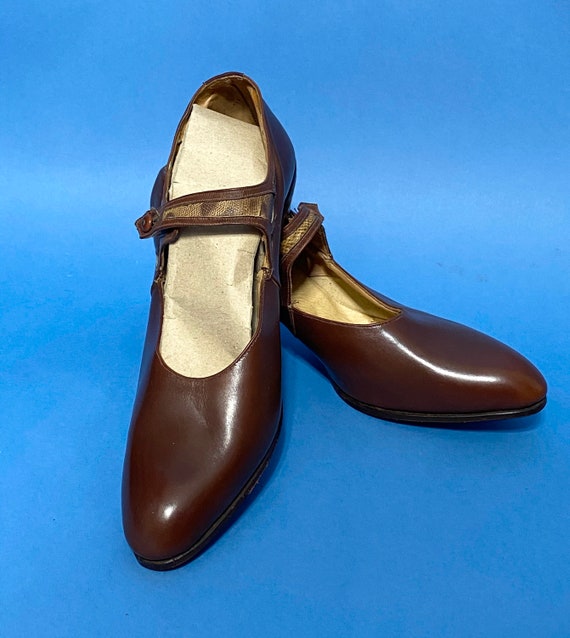 1920s Mary Jane shoes, unworn