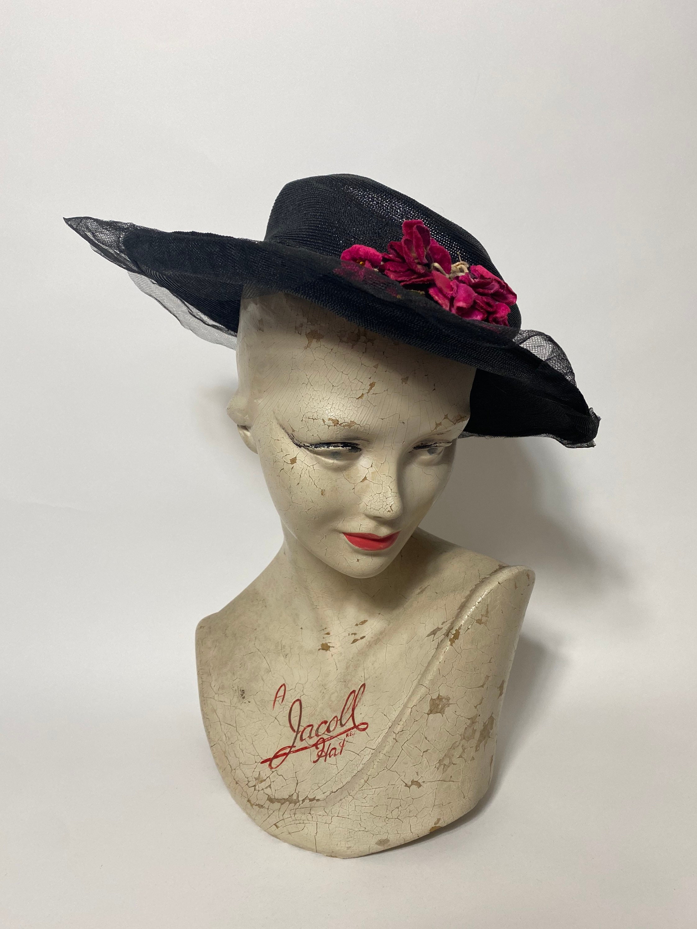 Chapeau Percher Tilt Ladies Occasion des années 1950 Accessoires Chapeaux et casquettes Chapeaux de cérémonie Bibis 