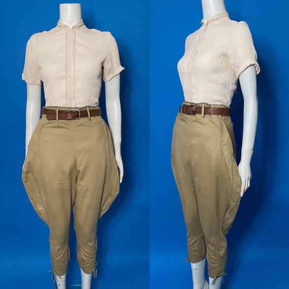 1940s jodhpurs, breeches length