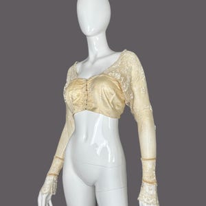 antique bodice 1912 / 1913 in silk and lace
