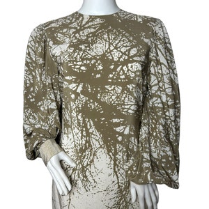 1980s silk dress by Pauline Trigere