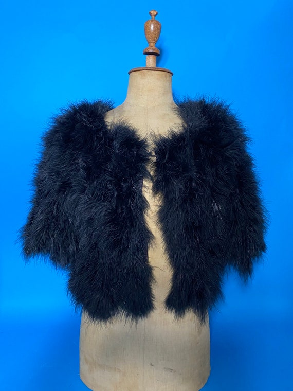 1930s ostrich feather jacket