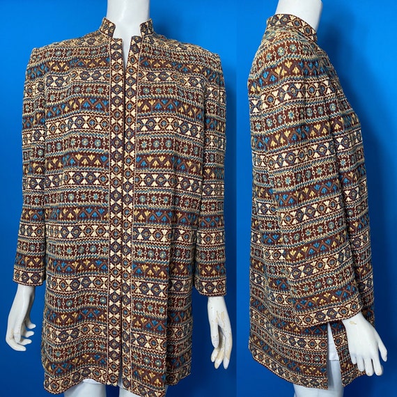1940s Fred A Block embroidered jacket