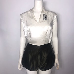 1930s gym shorts and playsuit, women’s league of fitness and beauty