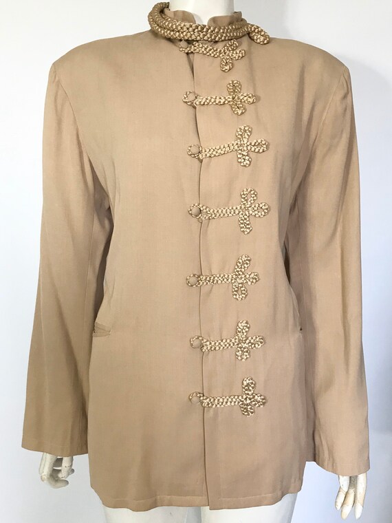 1930s jacket, military inspired - image 3