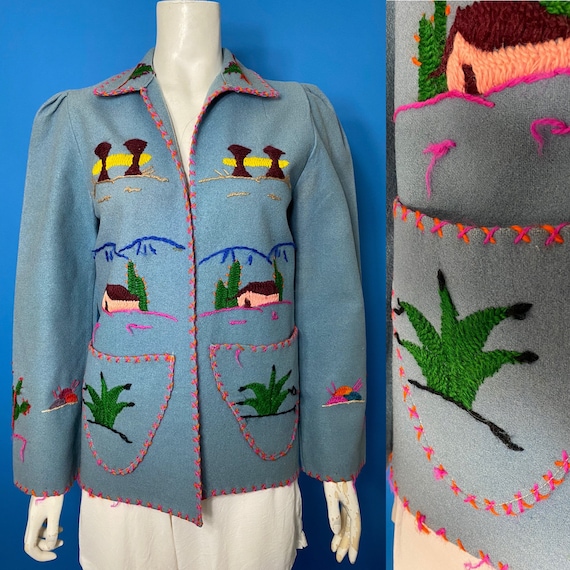 1940s Mexican tourist jacket