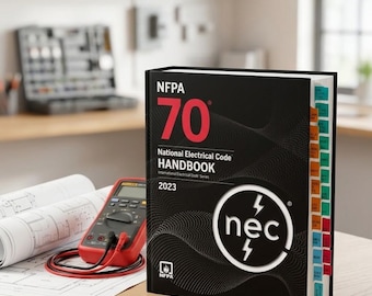 NFPA 70 National Electrical Code Handbook 2023 Edition Hardcover NEC With Tab