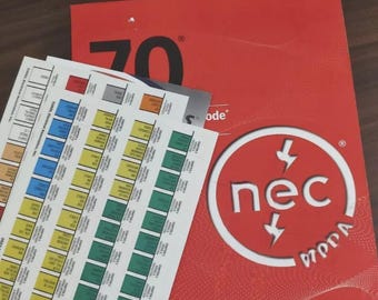 2023 NEC Code Book with EZ Tabs | Electrical Code Reference (NFPA 70)