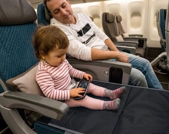 Airplane Toddler Bed Seat Extender Foldable Polyester Kids Flight Hammock