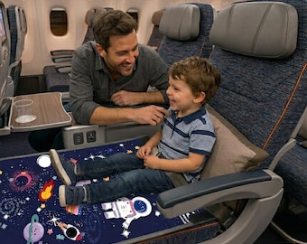 Hamaca plegable con extensor de asiento de tela Oxford para cama infantil con forma de avión