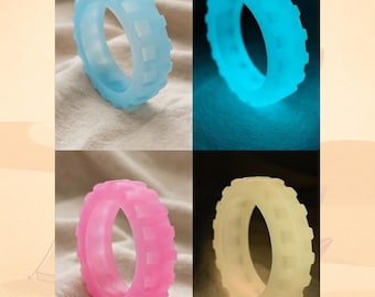 Fundas luminosas de silicona para ruedas de maleta, protectores de neumáticos para maletas, envolturas para ruedas, accesorios de viaje, tapas que brillan en la oscuridad.