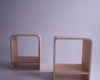 Original Design Kerf Bent Morrison End/ Side Tables