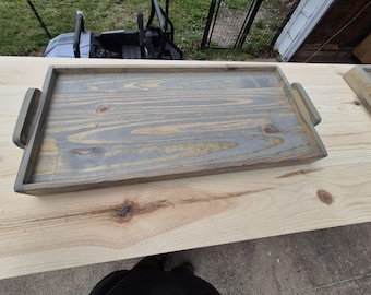 Bandejas de madera para servir