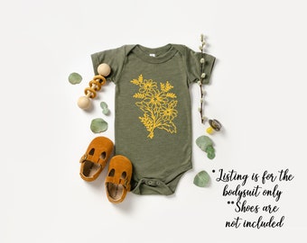 hunter green baby boy outfit