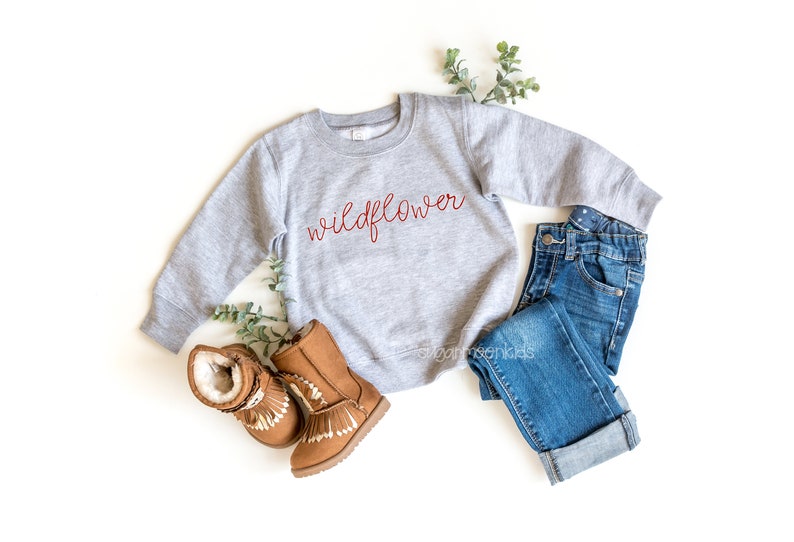 Nature Cute Toddler Clothing | Toddler Girl Boho Toddler Hippie Wildflower Toddler Clothing Spring