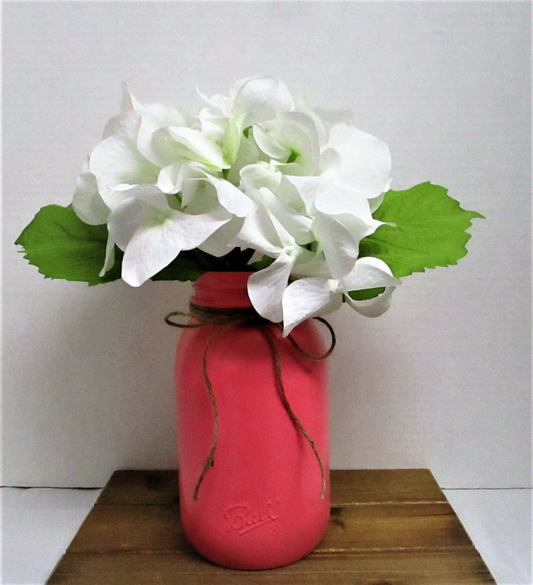 Mason Jar Centerpiece Floral Arrangement Wedding Decor Home