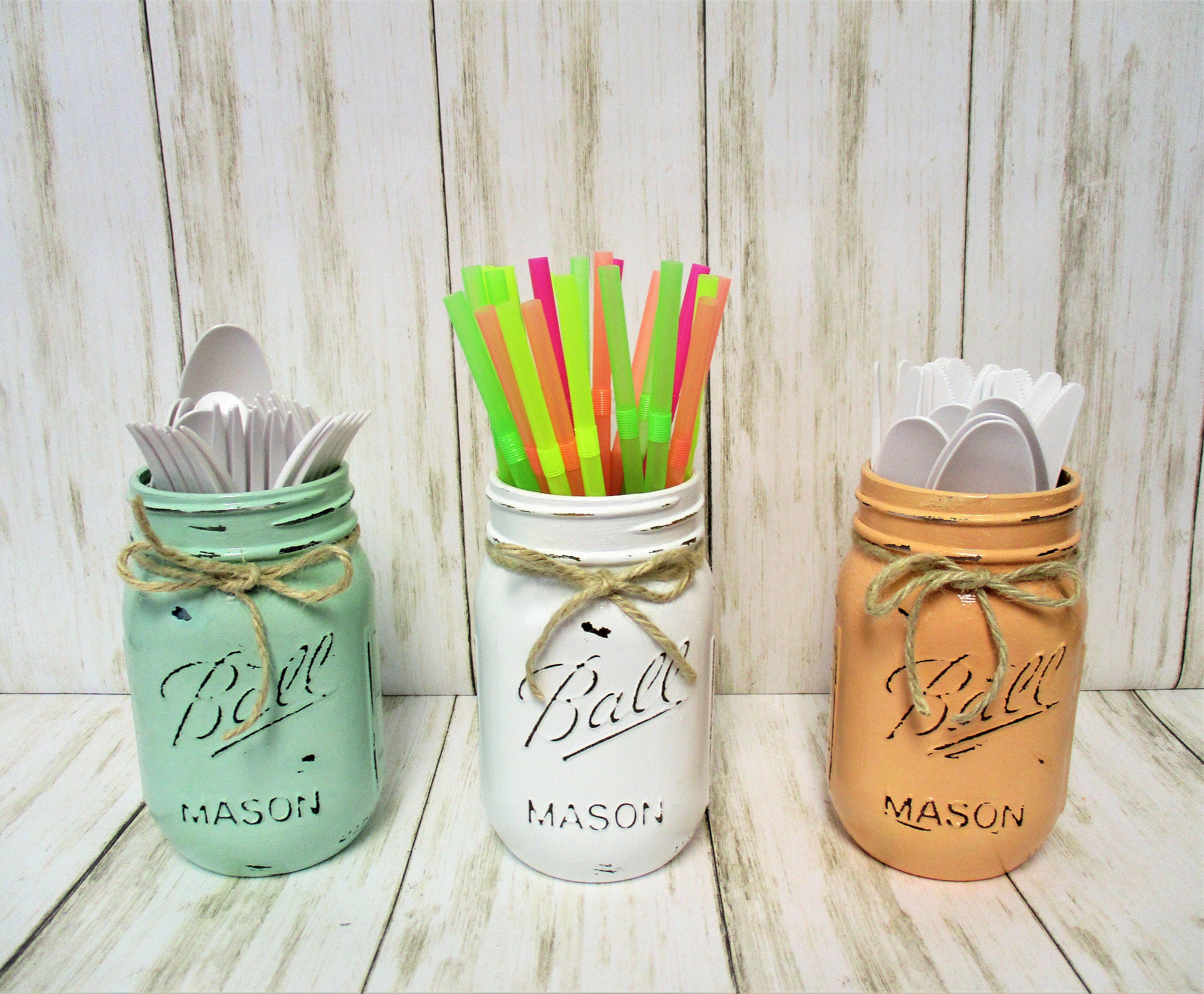 Mason Jar Decor Party Decorations Centerpiece Baby Shower Decor