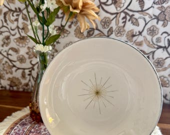 Bol Vintage Modern Star Atomic Starburst, plato de mediados de siglo fabricado en EE. UU. (5,5")