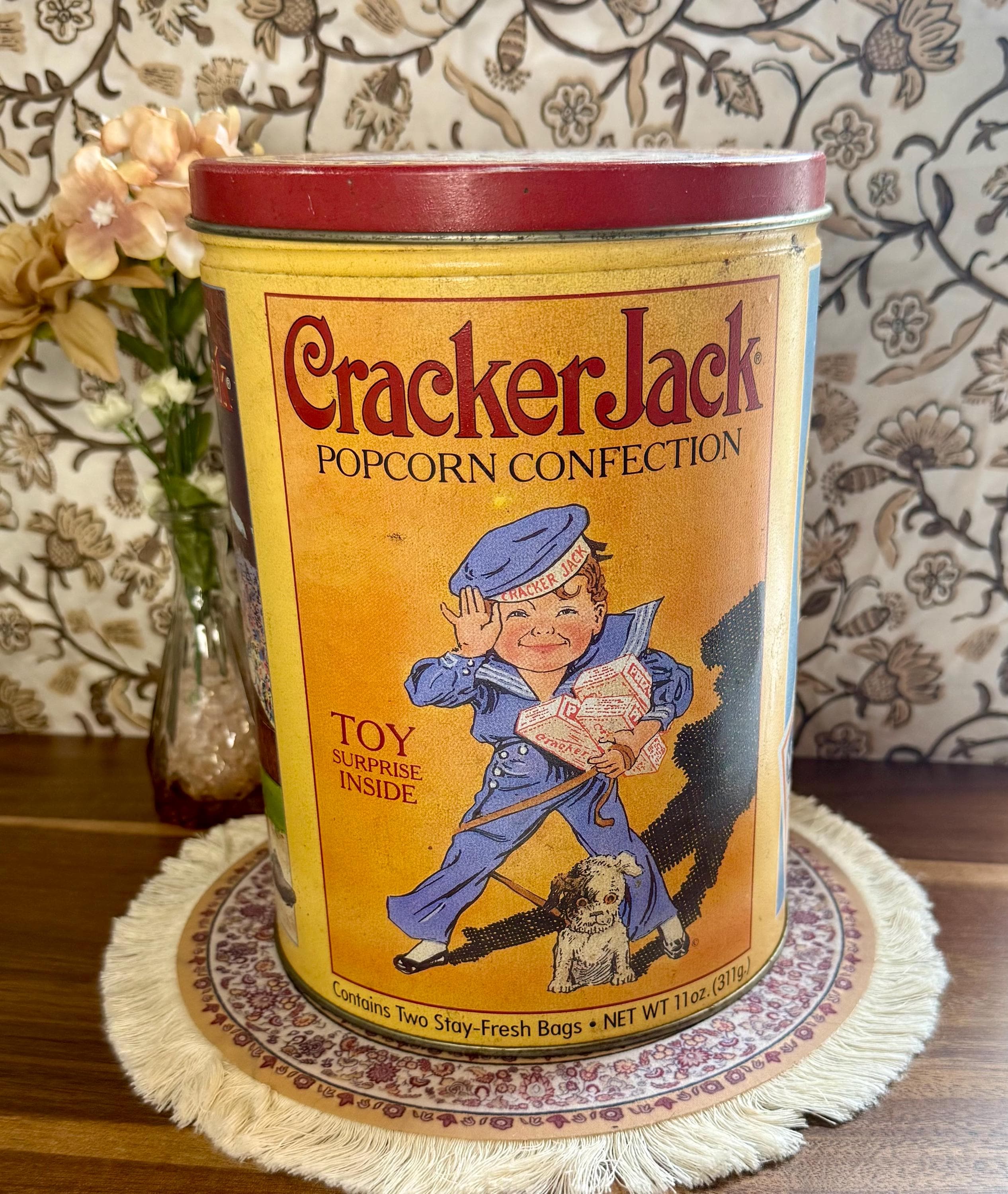 Cracker Jack Tin - Etsy
