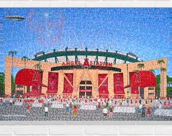 Angel Stadium Prints and Original