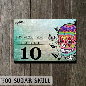 Muerte Sugar Skull Day of the Dead Dia De Los Muertos Digital - Etsy