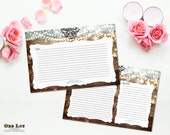 Rustic Recipe Cards, Rustic Chic Recipe Cards, Wood and hanging lights, DIY Recipe Card Printable Bridal Shower Favor Il_170x135