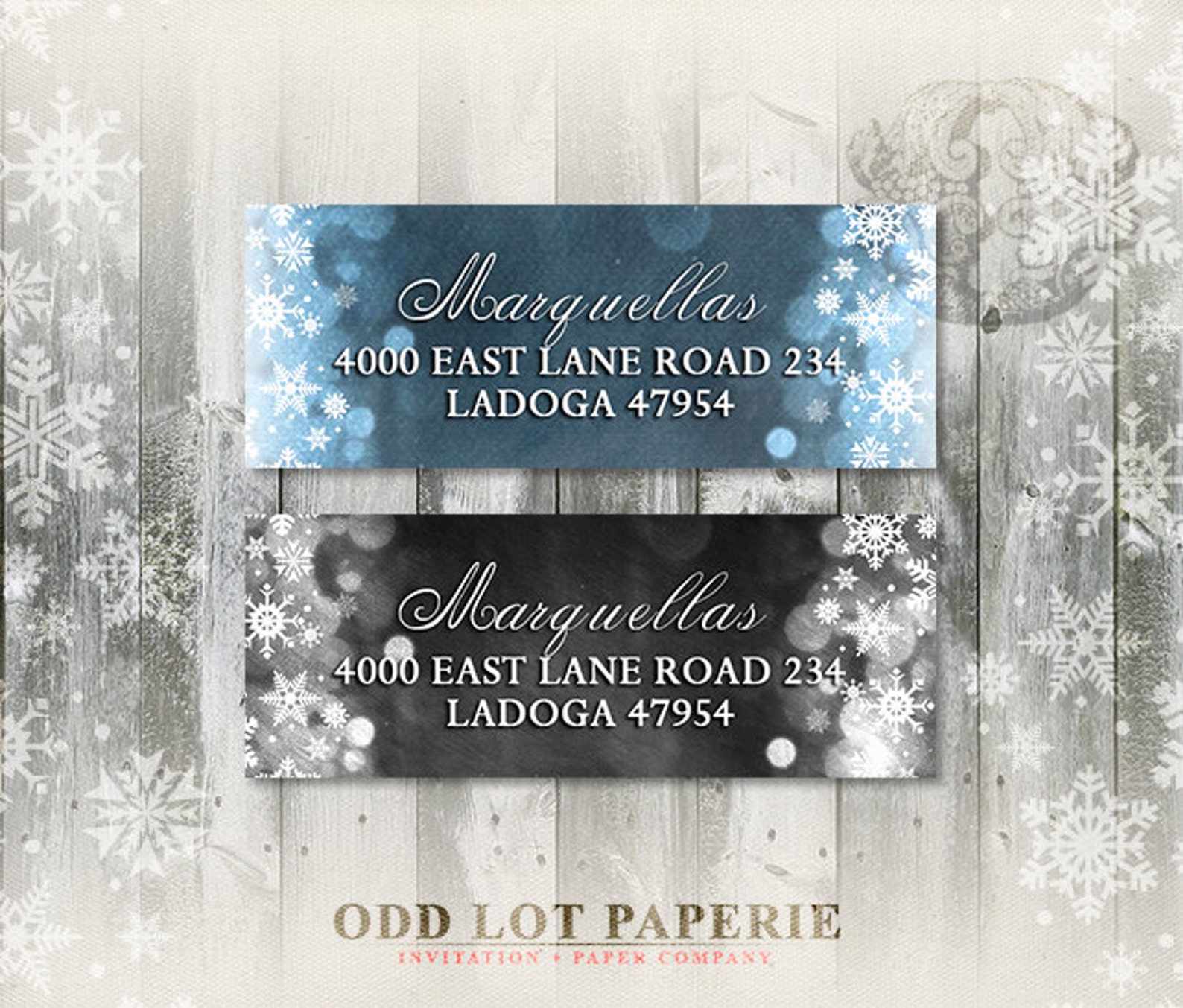 Chalkboard Address Labels DIY Avery Labels for Printing | Etsy