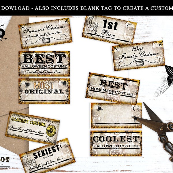Halloween Party Costume Vote Cards Etsy halloween-party-costume-vote-cards-etsy