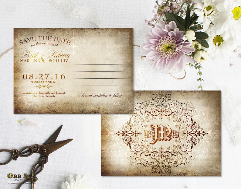 printable save the date