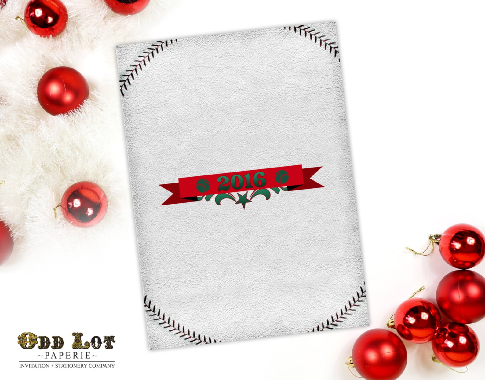 Baseball Christmas Cards Sports Themed Christmas Cards Etsy