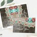 Printable Thank You Cards Rustic Wood and Lace Thank You Greeting Card ...