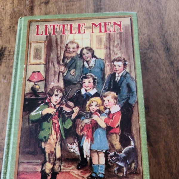 Little Men Life At Plumfield with Jo's Boys by Louisa M. Alcott  Saalfield Publishing H