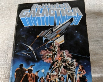Battlestar Galactica 1978 paperback book by Glen Larson & Robert Thurston