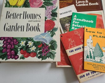 1954 Better Homes and Gardens Garden Book - 5 Ring Spiral Bound Hardcover 2nd Edition