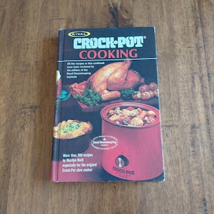 1975 Rival Crock Pot Cooking by Marilyn Neill  - Hardcover Cookbook