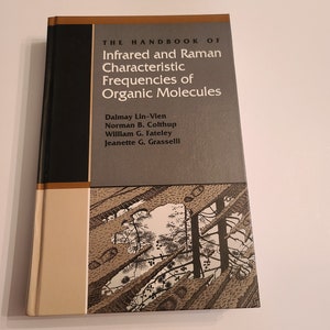 The Handbook of Infrared and Raman Characteristic Frequencies of Organic Molecules 1991 Bild 1