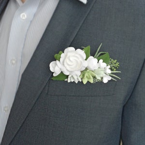 Pocket Square Boutonniere Personalized Pocket Square for Men - Etsy