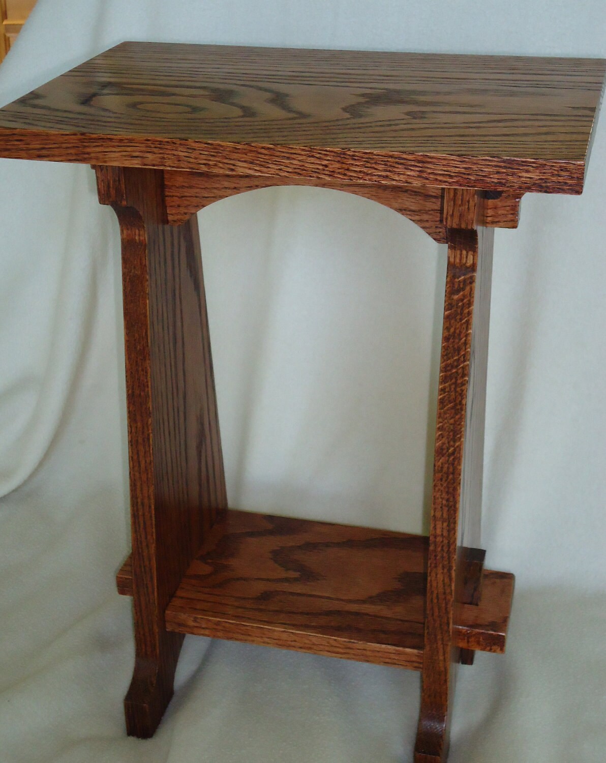 Handmade Arts & Crafts Style Oak Table Etsy