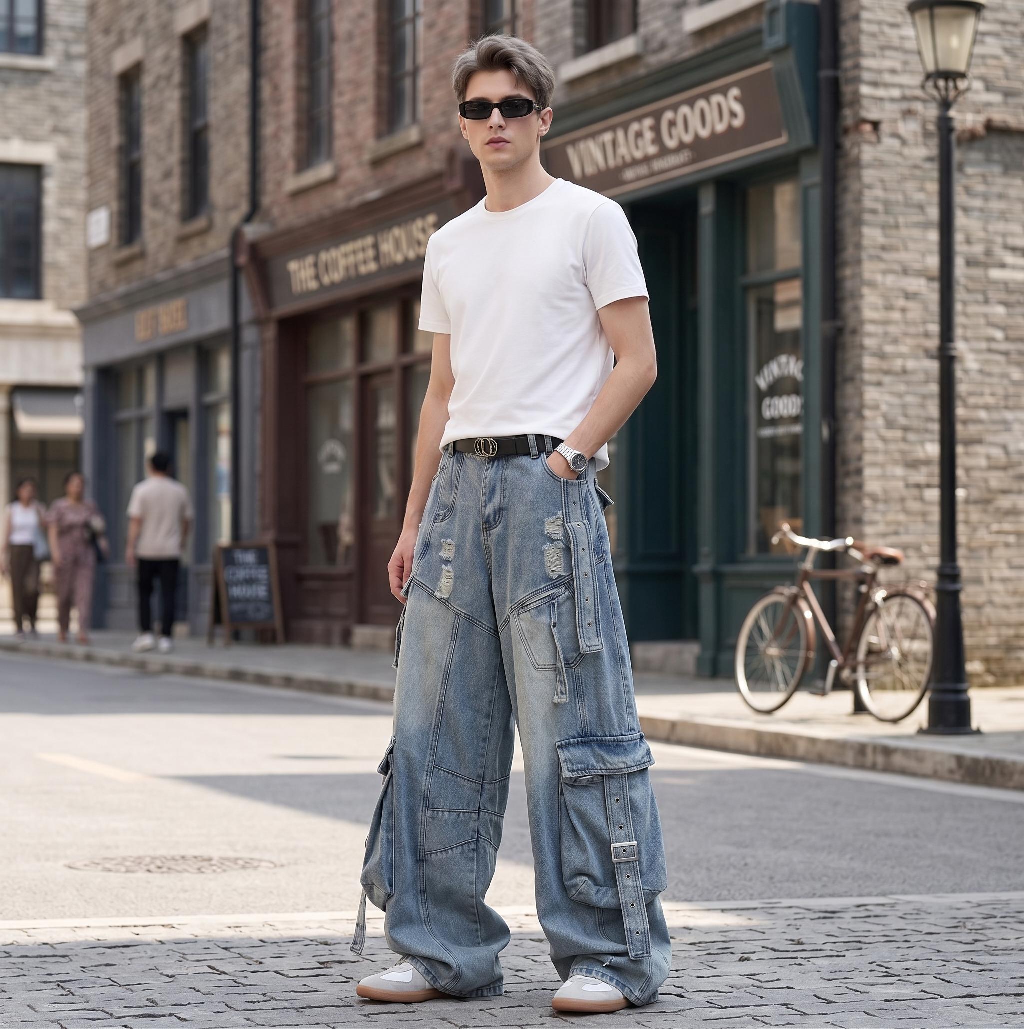 Pants Y2k Grunge - Etsy