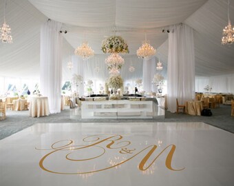 floor dance decal stars